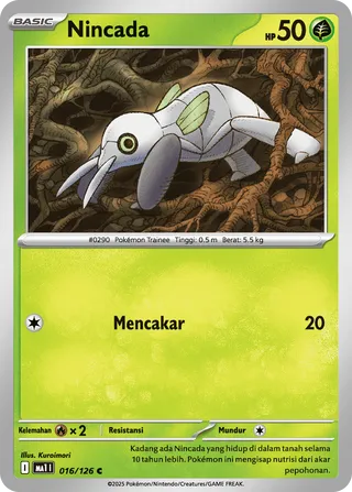 Nincada (Mega Evolution 016/126)