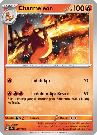 Charmeleon (ex Compact Deck 016/163)
