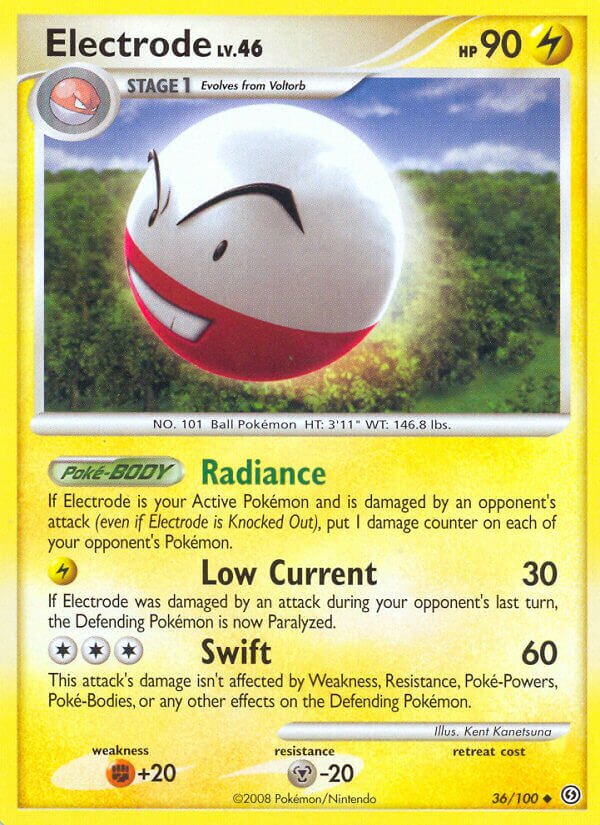 Mavin  Pokemon Cards: Electrode 36/100 & Voltorb 80/100 Stormfront  Evolution Set! NM