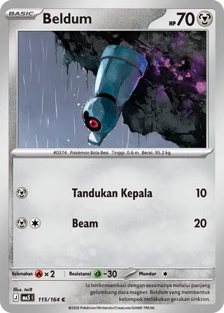 Beldum (Shadowy Threats 115/164)