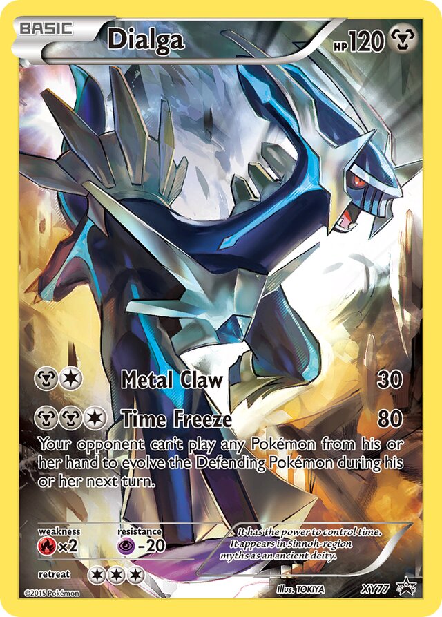 Dialga XY Black Star Promos XY77 PROMO