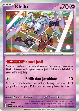 Klefki (Violet ex 045/078)