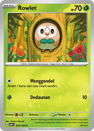 Rowlet (Stellar Guidance 009/166)