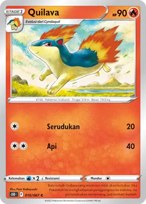 Quilava (Time Gazer 010/067)