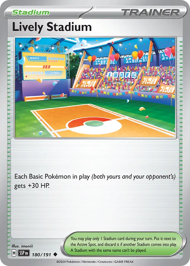 180/191 Lively Stadium SSP Uncommon