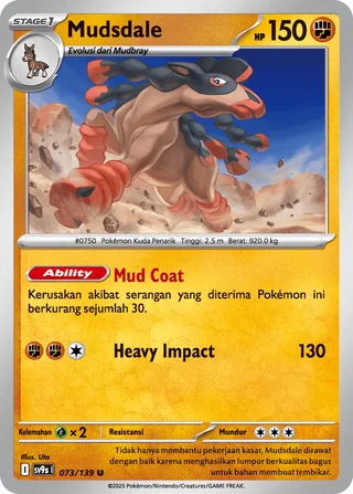 Mudsdale (Bonds of Destiny 073/139)
