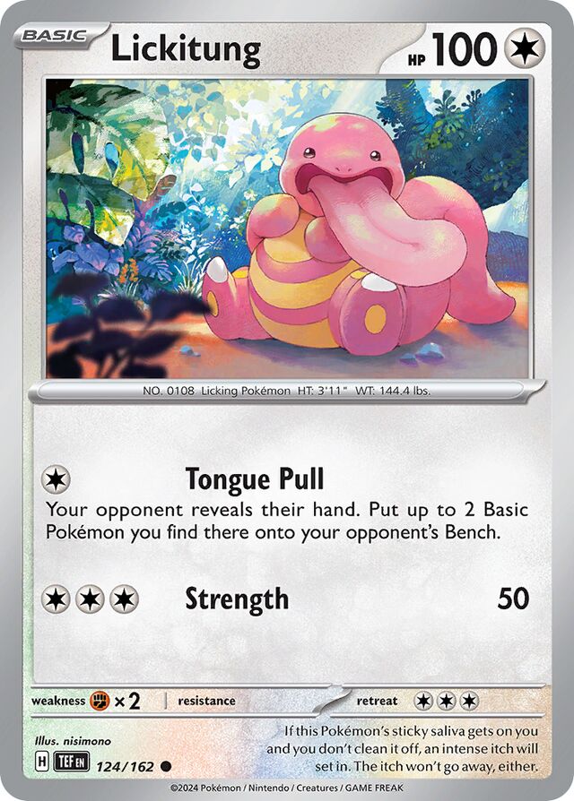 124/162 Lickitung TEF Common