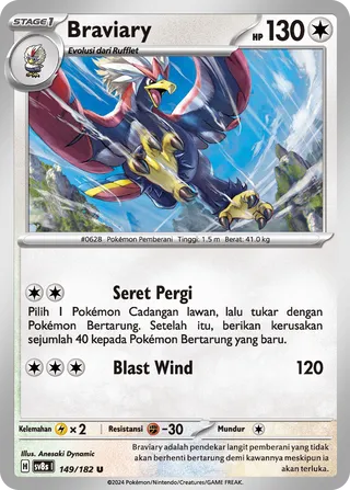 Braviary (Stellar Lightning 149/182)