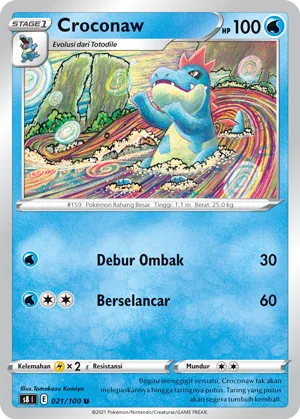 Croconaw (Fusion Arts 021/100)