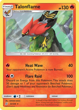Talonflame (Unified Minds 32/236)