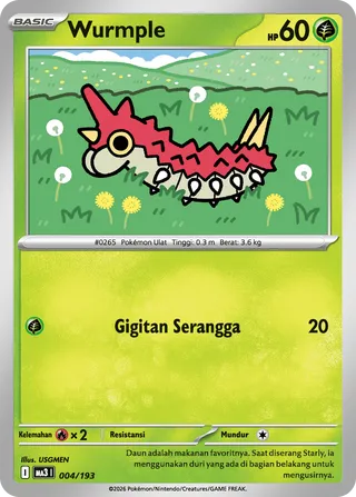 Wurmple (MEGA Dream ex 004/193)