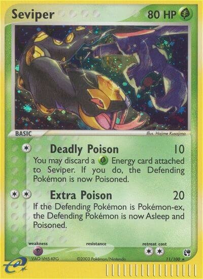 11/100 Seviper SS Rare Holo