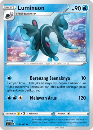 Lumineon (Lost Abyss 028/100)