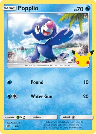 Popplio (McDonald's Collection 2021 23/25)