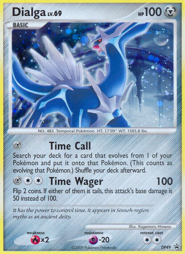 Dialga DP Black Star Promos DP49 PROMO