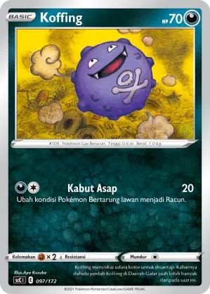 Koffing (Evolution V Starter Deck 097/172)