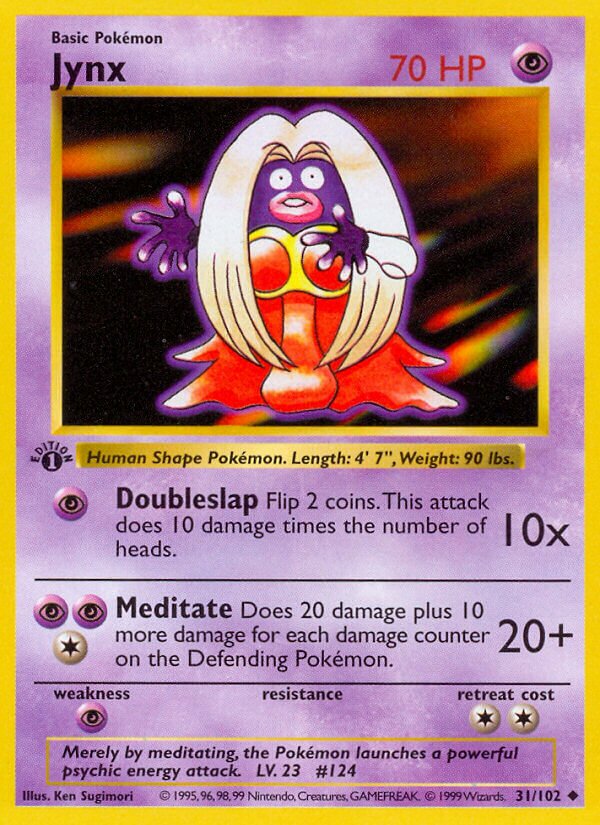 Jynx Base 31/102 Uncommon