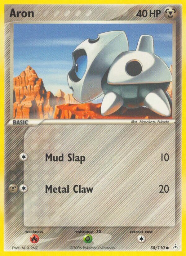 Aron 58/110 3 EX HOLON PHANTOMS COMMON PTCG
