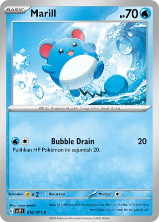 Marill (Snow Hazard 016/071)