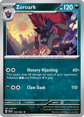 Zoroark (Shrouded Fable 032/064)