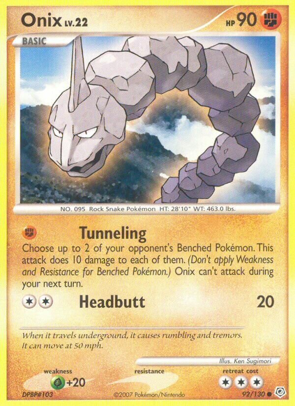 Onix Diamond & Pearl 92/130 Common