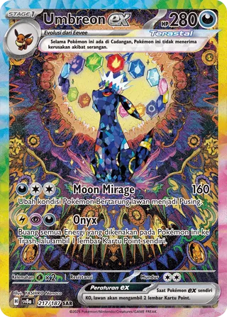 Umbreon ex (Terastal Festival ex 217/187)