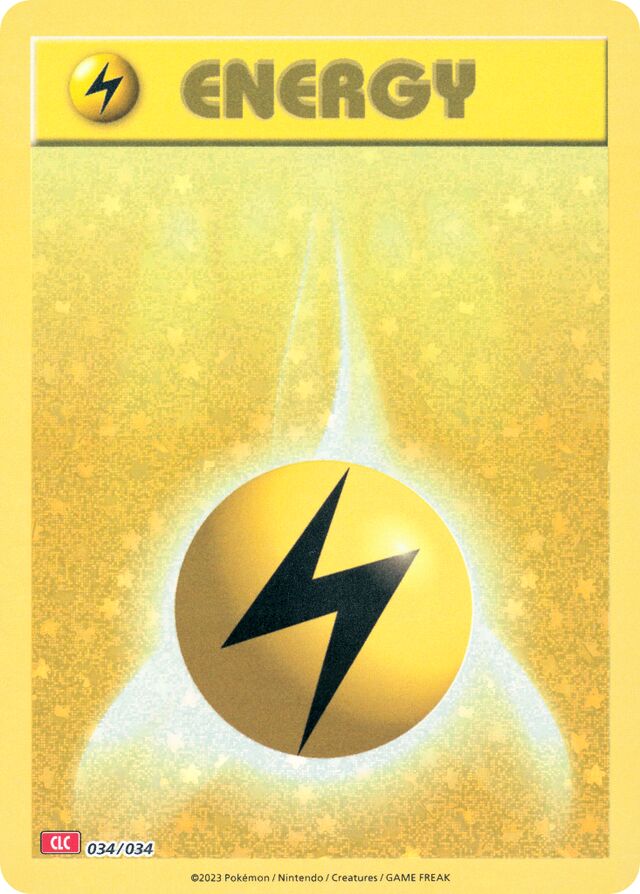 Lightning Energy Charizard & Ho-Oh ex Deck 034/034