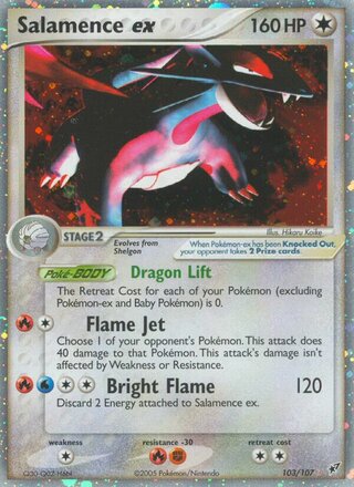 Salamence ex (EX Deoxys 103/107)