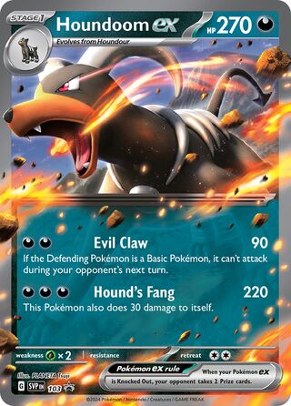 103 Houndoomex SVP PROMO