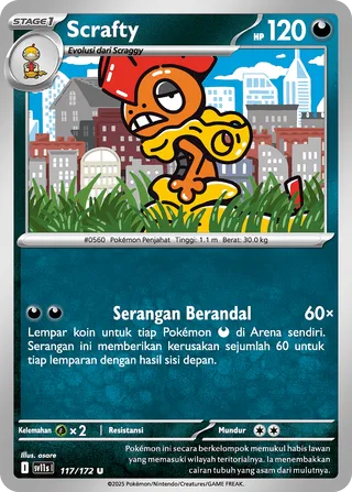 Scrafty (Black & White 117/172)