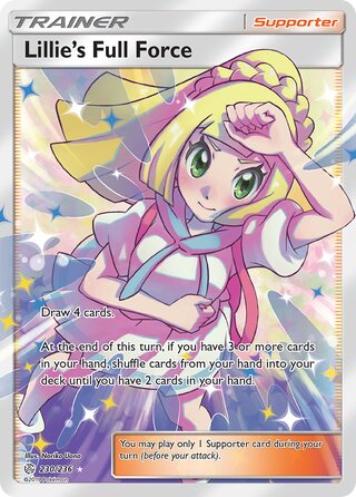 Lillie's Full Force (Cosmic Eclipse 230/236)