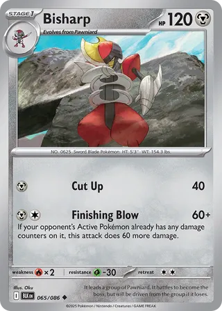 Bisharp (Black Bolt 065/086)