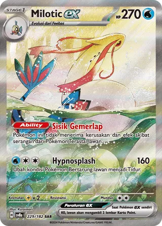 Milotic ex (Stellar Lightning 229/182)