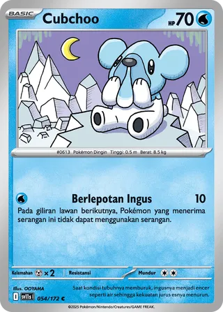 Cubchoo (Black & White 054/172)
