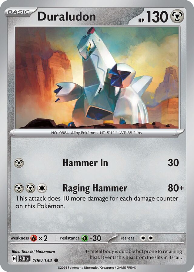 106/142 Duraludon SCR Common