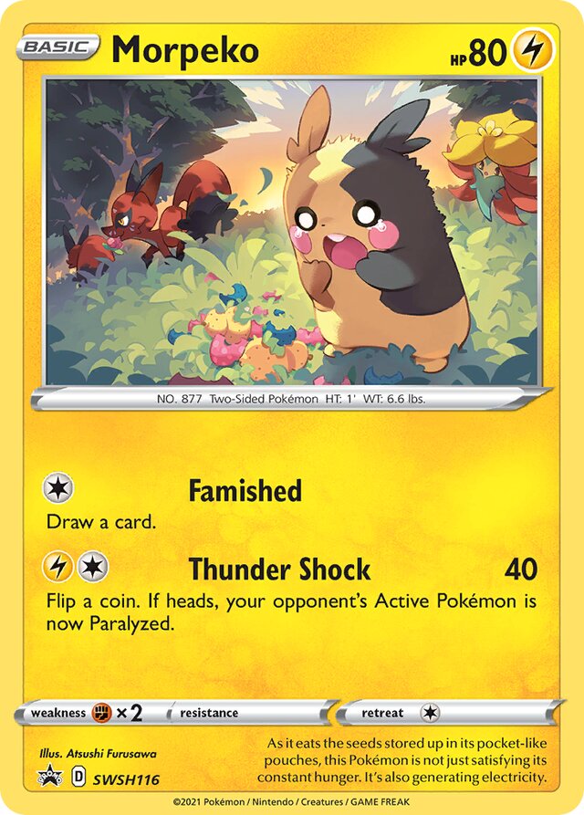 SWSH116 Morpeko SSP PROMO
