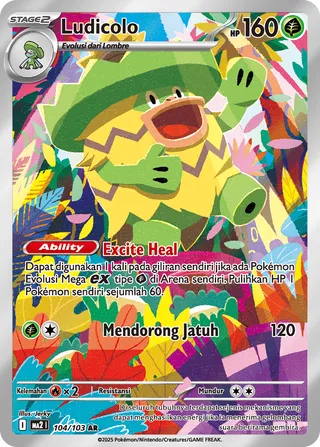 Ludicolo (Blue Blaze 104/103)