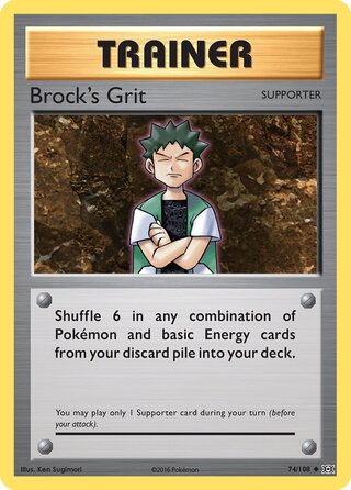 Brock's Grit (Evolutions 74/108)