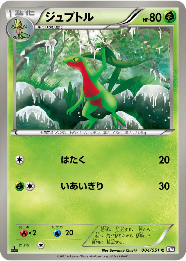 004/051 Grovyleジュプトル C