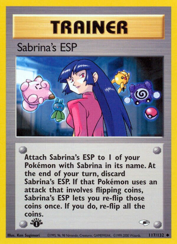 Sabrina's ESP (Gym Heroes 117/132) (International TCG) – TCG