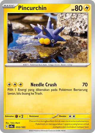 Pincurchin (ex Compact Deck 053/163)