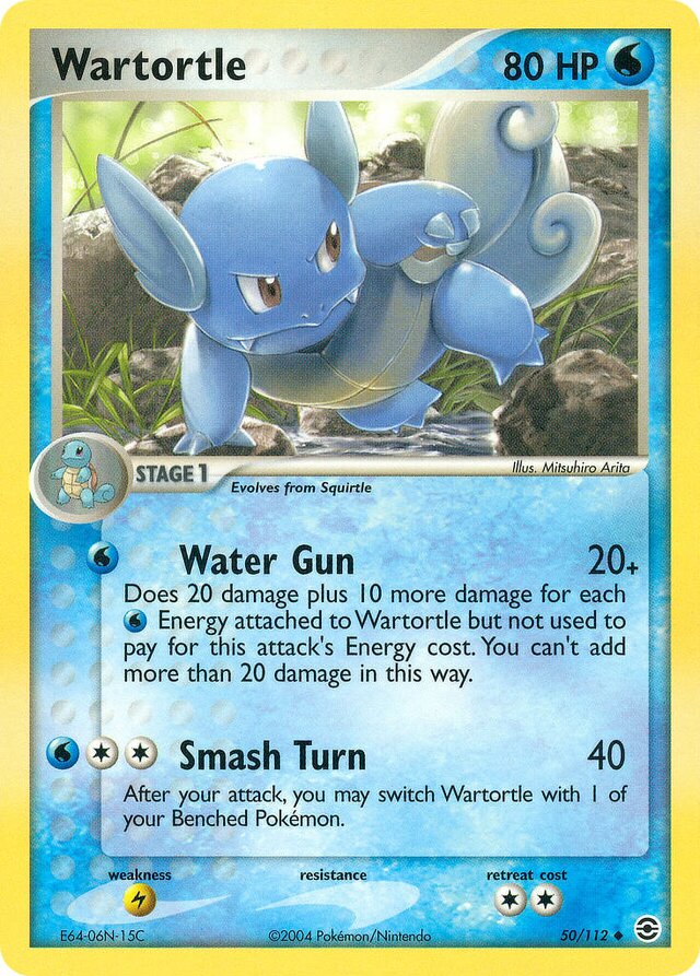 50/112 Wartortle RG Uncommon