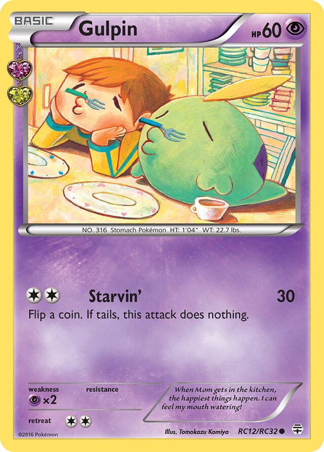 Gulpin Generations Radiant Collection RC12/RC32 Common