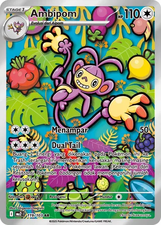 Ambipom (Blue Blaze 119/103)