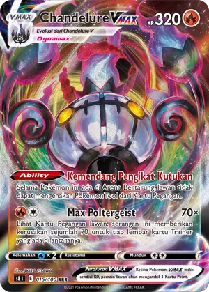 Chandelure VMAX (Fusion Arts 015/100)