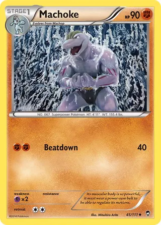 Machoke (Furious Fists 45/111)