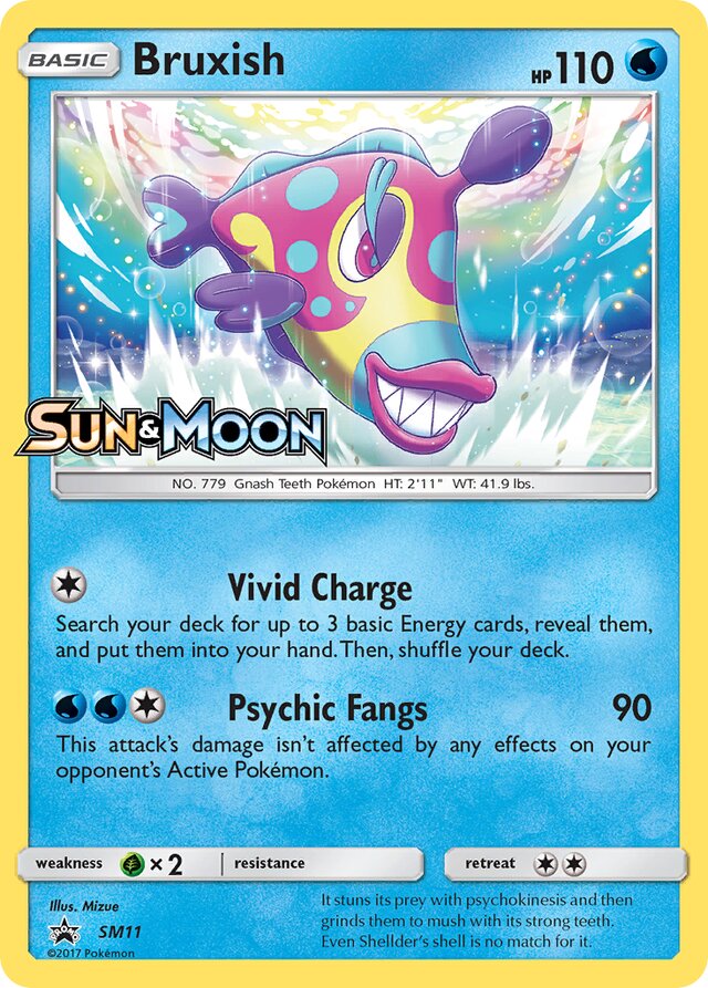 Bruxish SM Black Star Promos SM11 PROMO