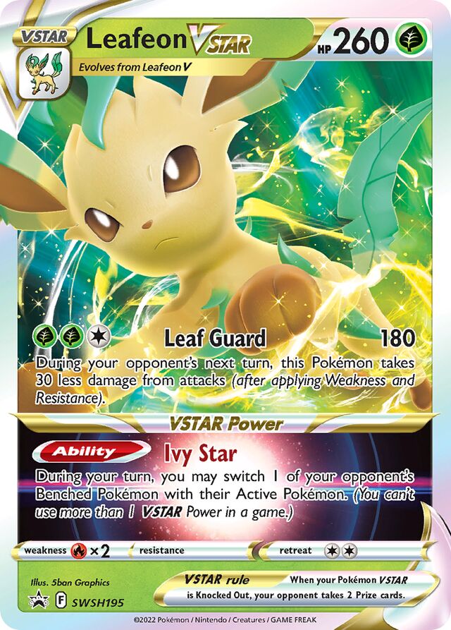 SWSH195 Leafeon VSTAR SSP PROMO
