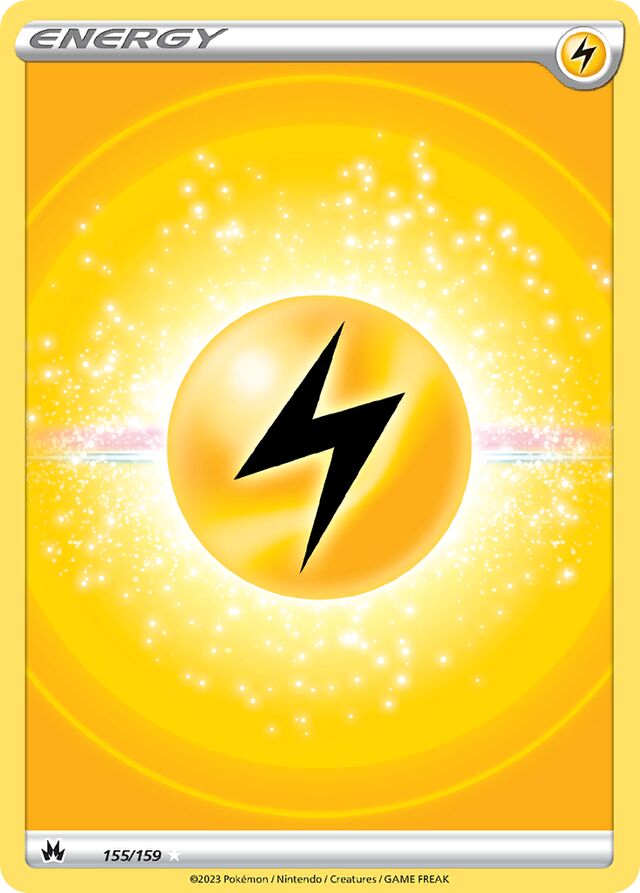 Lightning Energy Crown Zenith 155/159 Rare Ultra
