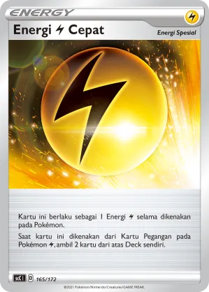 Speed Lightning Energy (Evolution V Starter Deck 165/172)